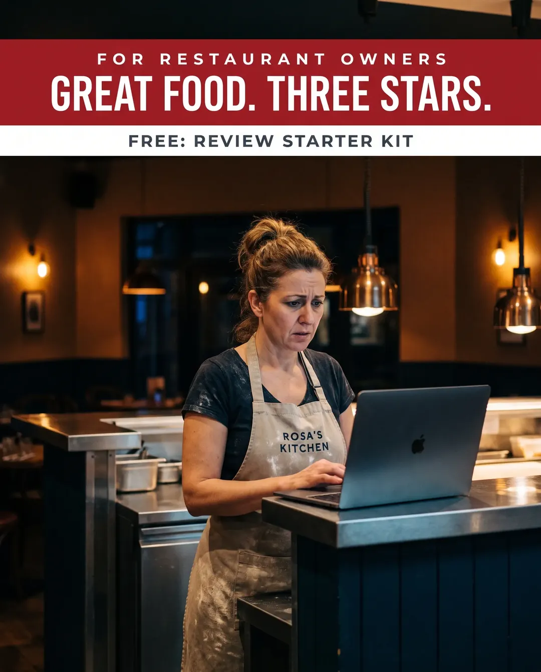 Restaurant ad creative — Names the moment a missed call turns into a lost job.